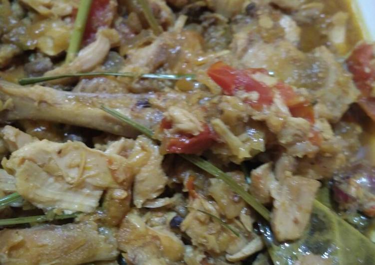 Resep Ayam suwir kecap Anti Gagal