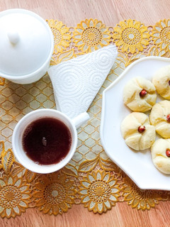 صورة لوصفة غريبية على شكل وردة