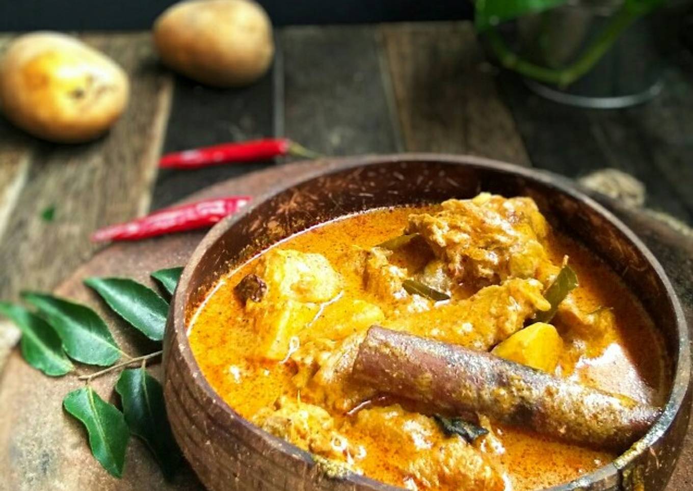 Kari ayam crispy #phobbylinimohd #part19