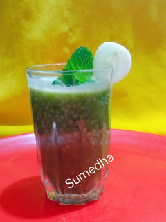 काकडी दुधी पुदिना ज्युस (Kakdi dudhi pudina juice recipe in marathi) रेसिपी चे मुख्य फोटो
