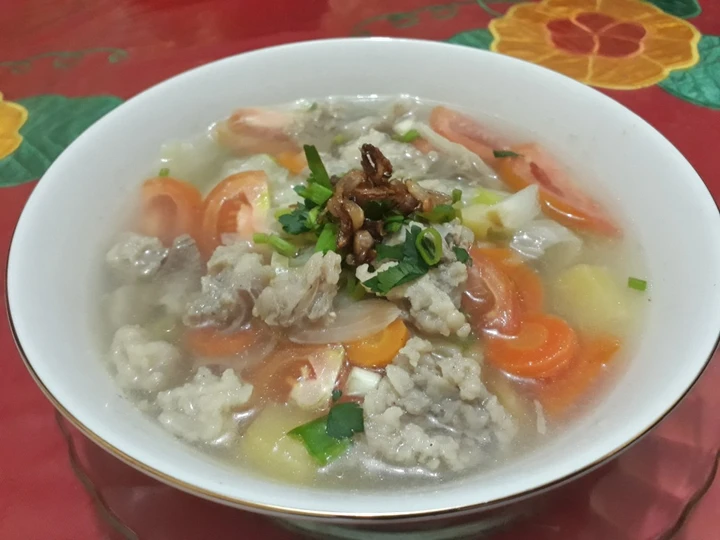 Cara Gampang Membuat Resep Sop Sayur Tetelan Sapi Anti Ribet, Enak Banget