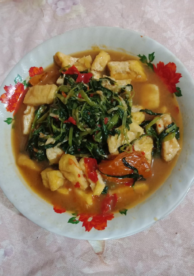 Foto resep Ca Kangkung Tahu Bumbu Terasi