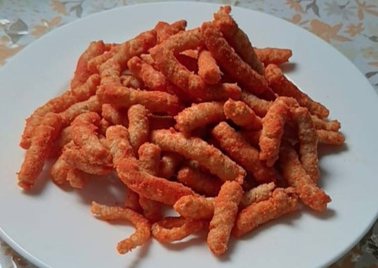 Langkah Mudah untuk memasak Cheetos Ala2 (Simple snack), Bisa Manjain Lidah