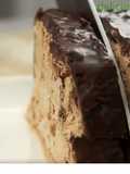 Torta de helado crocante