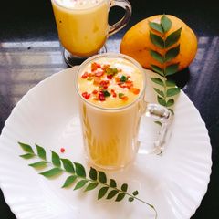 A picture of MANGO Milk Shake 🤝.