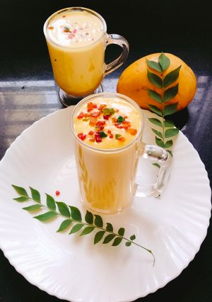 A picture of MANGO Milk Shake 🤝.