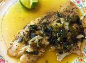 Una foto de Filetes de pescado a las hierbas finas