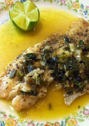 Una foto de Filetes de pescado a las hierbas finas