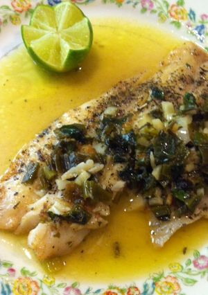 A picture of Herb-Crusted White Fish Fillets.