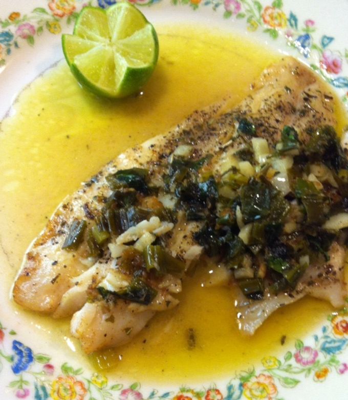 A picture of Herb-Crusted White Fish Fillets.