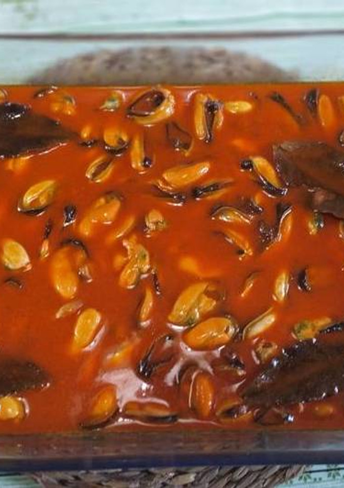 Una foto de Mejillones en escabeche