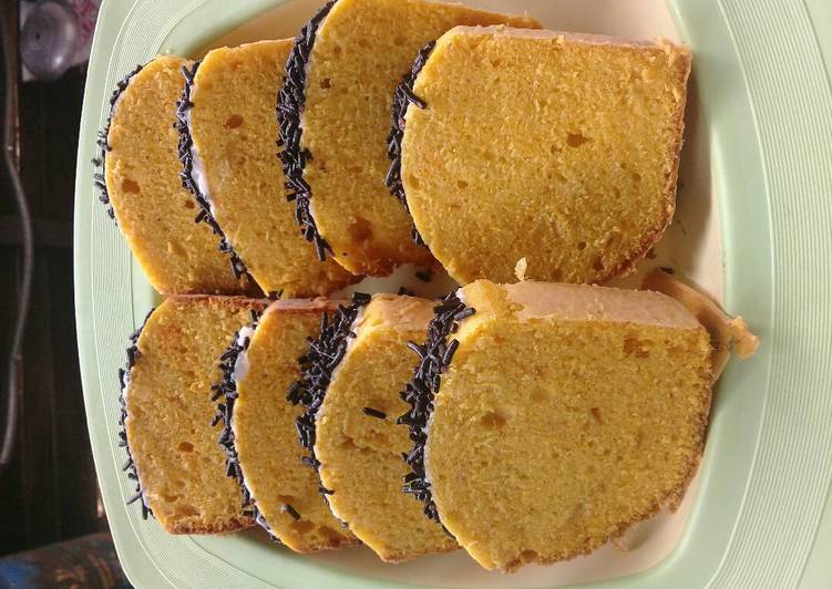 Resep Bolu Waluh Panggang, Enak Banget