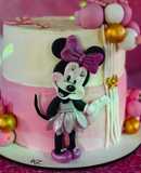 Torta de cumpleaños Minnie sin gluten