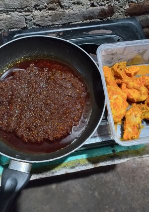 Foto resep Ayam bumbu hitam madura