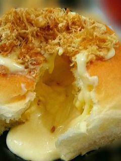 Hình của món Bánh mì phô mai chảy (công thức không nhồi bột).