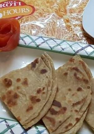 A picture of Alu ka paratha.