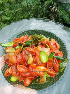 Foto resep Tumis kulit melinjo pete