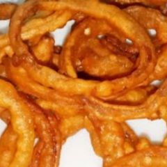 A picture of Ring piyaz pakora.