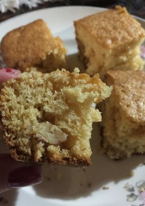 Una foto de Torta de dulce de leche con nuez 😋