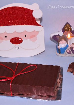 Una foto de Turrón de chocolate con crispis, en la Monsieur cuisine