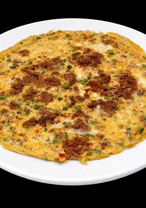 Hình của món SP.0886 - Trứng Chiên Pate Gan.