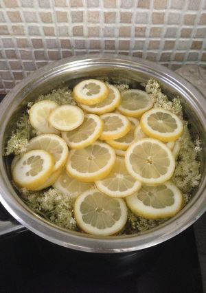 Bodzaszörp télire tartósítószer nélkül recept fotója