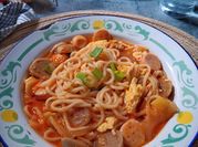 Gambar seblak kuah mie