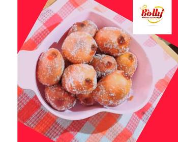 How To Make Recipe Strawberry Jam doughnut Yummy