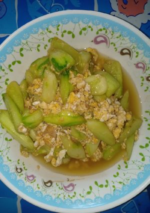 รูปของ ผัดแตงกวาใส่ไข่ #เมนูไข่ #อาหารง่ายๆ
