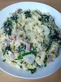 Ham Carbonara Pasta
