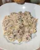 Ensalada de papas con atún