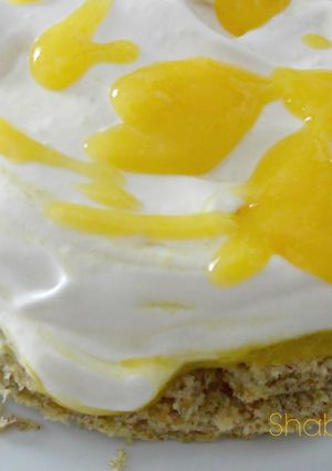 Foto principal de Tarta de mango y merengue