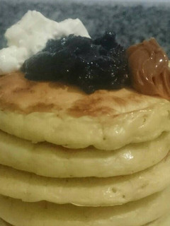 Una foto de Waffles caseros de naranja