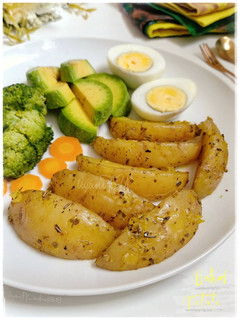 Foto resep Baked potato (Kentang Panggang)