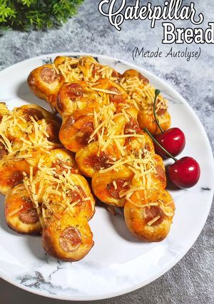 Foto resep Caterpillar Bread (Metode Autolyse)