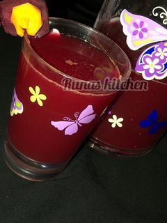 Betroot and carrot drink ainihin hoton girkin