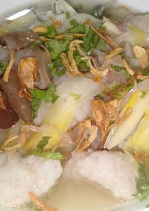 Foto resep Tekwan ikan kakap