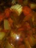 Caldo de olla con pollo