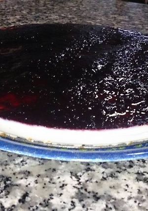 Una foto de Tarta de queso fría