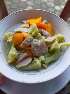 Foto resep Sup bakso kembang kol