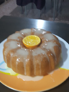 Una foto de Torta de Naranjas o mandarinas #invierno