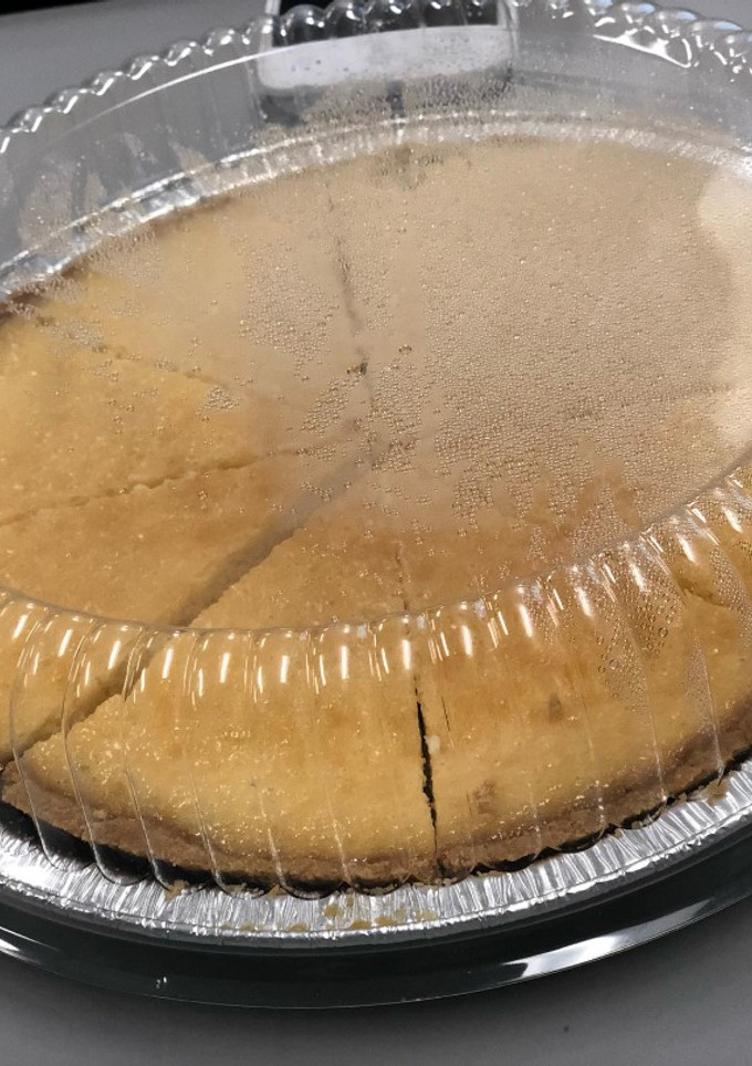 Una foto de Pay de queso philadelphia