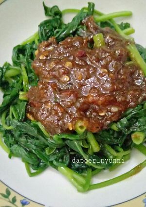 Foto resep Kangkung Brambang Asem