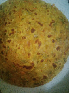 A picture of Bolani Chapati.