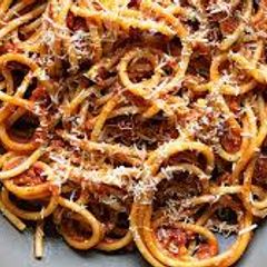 A picture of Halloween noddles.