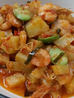 Foto resep Balado Kentang Udang