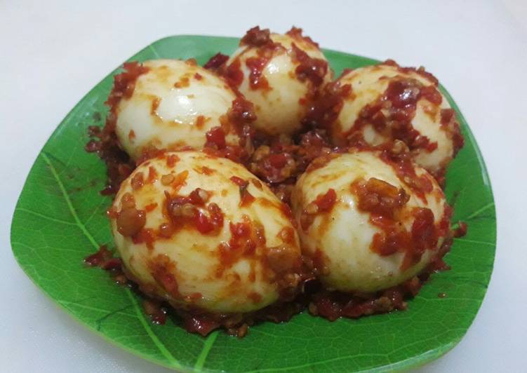 Telur Balado Tauco