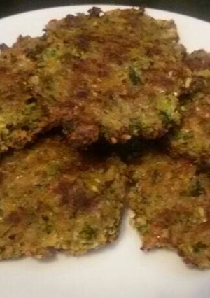 A picture of Baked Zucchini Fritters (Egg-Free).