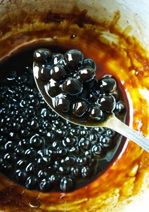 Foto resep Boba Agar-agar Gula Merah