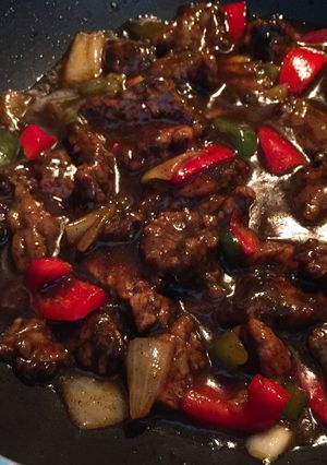 Foto resep Sapi Lada Hitam